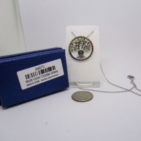 Tree of Life Pendant Necklace Chain 20 Inches - Picture 8 of 8